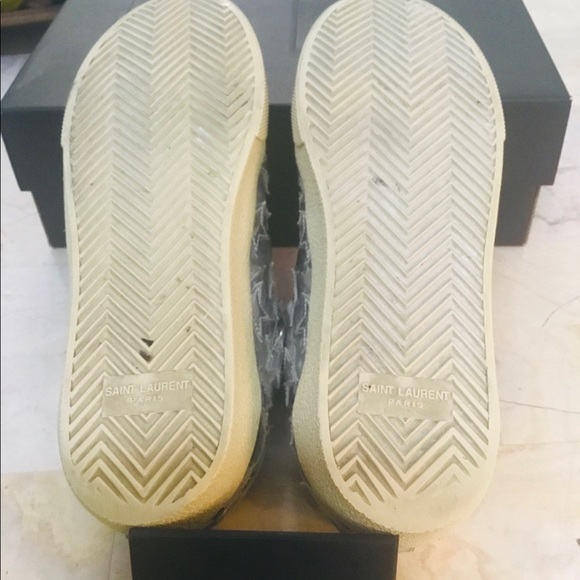 SAINT LAURENT STAR SNEAKER SIZE 39 1/2 - Picture 5 of 6